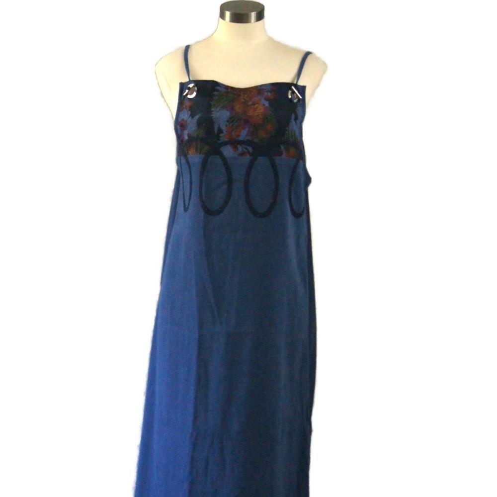 1990s Koos of Course! Blue Dress Vintage